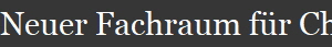 Neuer Fachraum fr Chemie (1)