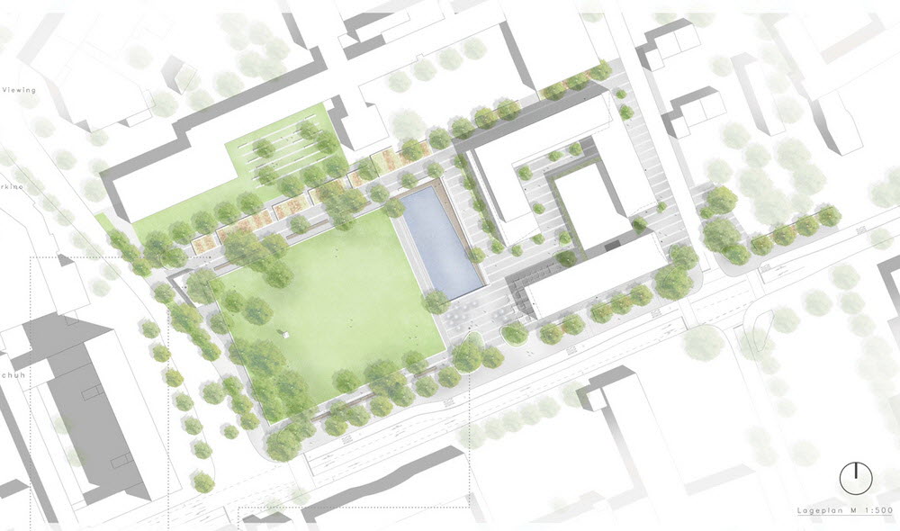 Lageplan fr Baumanahmen