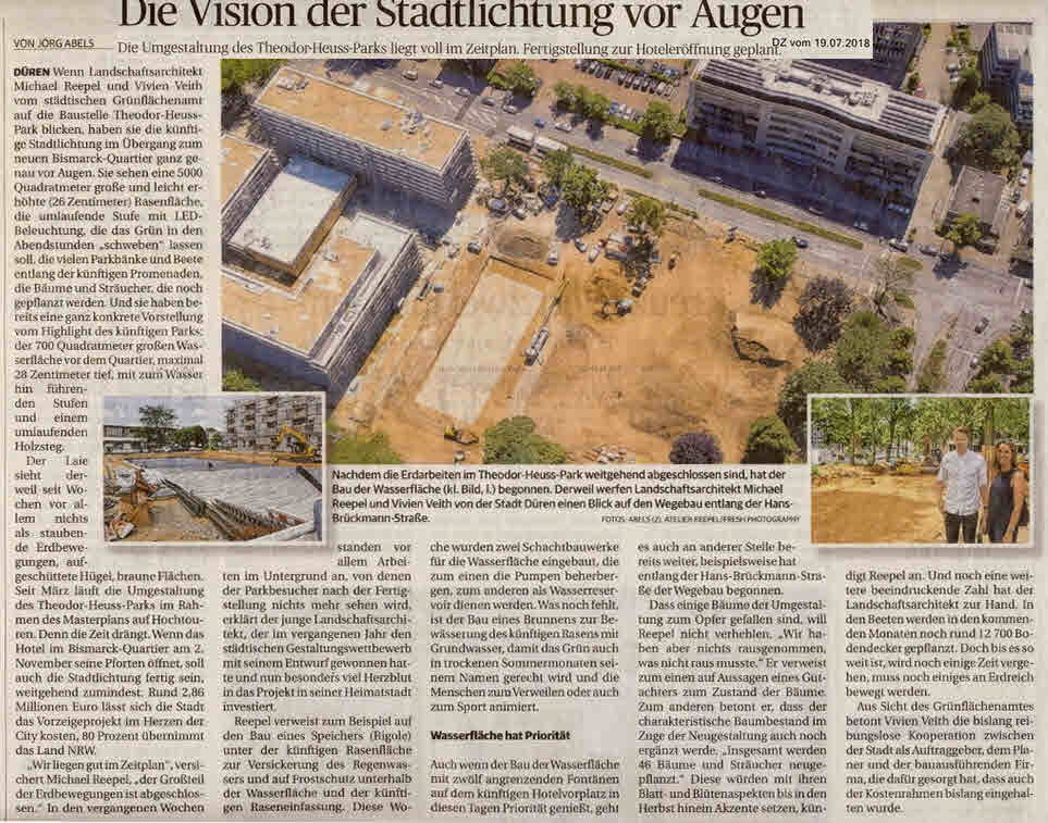 Zeitungsbericht