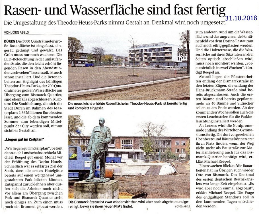 Zeitungsbericht