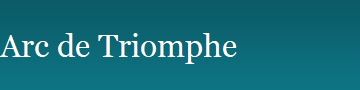 Arc de Triomphe