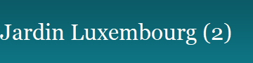 Jardin Luxembourg (2)