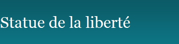 Statue de la libert�
